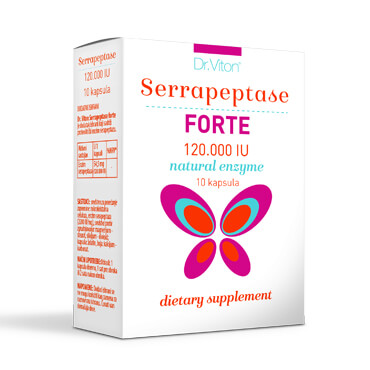Dr Viton Serrapeptase Forte 120.000 IU 10 kapsula
