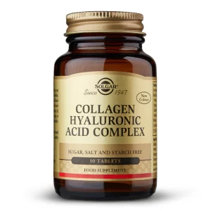 Solgar Collagen Hyaluronic Acid Complex tablete a30