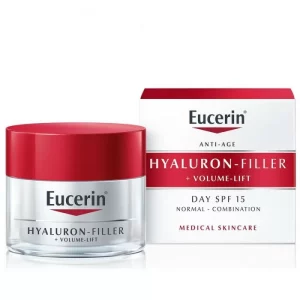 Eucerin Hyaluron-filler + volume-lift dnevna krema za normalnu i mješovitu kožu SPF 15 50 ml