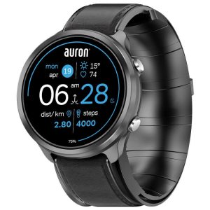 Auron Smart Watch SW30 crni kozni